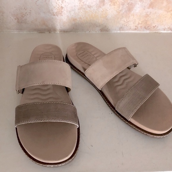 Sperry Waveside Sandal Metallic Plushwave Leather Size 7.5 Upper Strappy - Picture 6 of 8